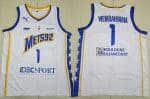 Paris Mets 92 #1 Victor Wembanyama White Swingman Basketball Jersey
