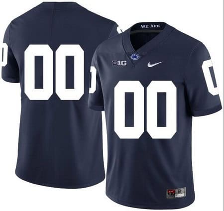 Penn State Nittany Lions Customized Navy Rush 2019 College Football Jersey