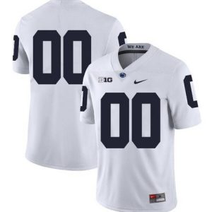 Penn State Nittany Lions Customized White Rush 2019 College Football Jersey