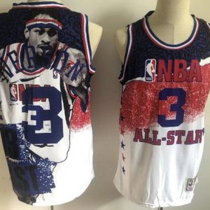 Philadelphia 76ers #3 Allen Iverson All Star Special Edition Swingman Jersey