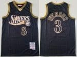 Philadelphia 76ers #3 Allen Iverson Black 2000 Hollywood Classic Limited Swingman Jersey