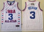 Philadelphia 76ers #3 Allen Iverson White 2003 All Star Swingman Jersey