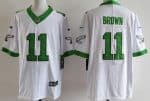 Philadelphia Eagles #11 AJ Brown Limited White Alternate Vapor Jersey