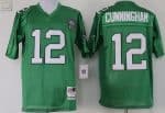 Philadelphia Eagles #12 Randall Cunningham Green 1992 Throwback Jersey
