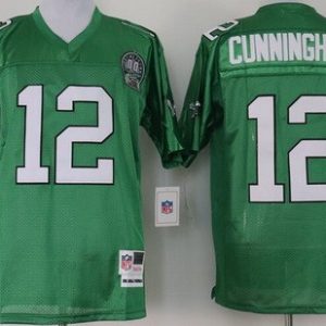 Philadelphia Eagles #12 Randall Cunningham Green 1992 Throwback Jersey