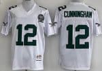 Philadelphia Eagles #12 Randall Cunningham White 1992 Throwback Jersey