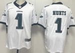 Philadelphia Eagles #1 Jalen Hurts Limited White Vapor Jersey