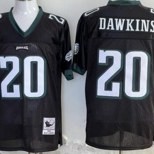 Philadelphia Eagles #20 Brian Dawkins Black 2003 Throwback Jersey