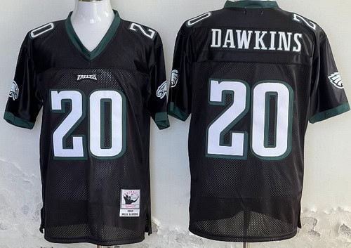 Philadelphia Eagles #20 Brian Dawkins Black 2003 Throwback Jersey