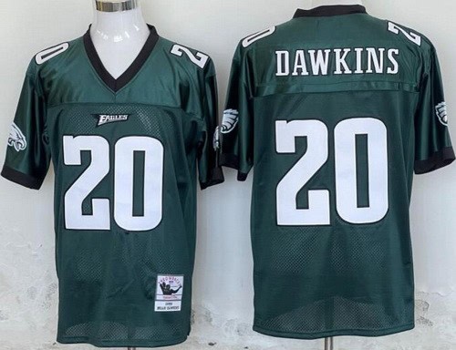Philadelphia Eagles #20 Brian Dawkins Green 2003 Throwback Jersey
