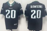 Philadelphia Eagles #20 Brian Dawkins Limited Black Vapor Jersey