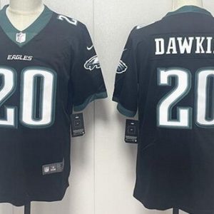 Philadelphia Eagles #20 Brian Dawkins Limited Black Vapor Jersey