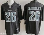 Philadelphia Eagles #26 Saquon Barkley Limited Black Fashion Vapor Jersey