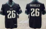 Philadelphia Eagles #26 Saquon Barkley Limited Black Vapor Jersey