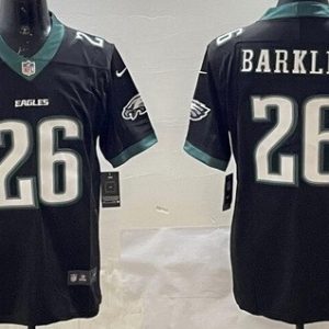 Philadelphia Eagles #26 Saquon Barkley Limited Black Vapor Jersey