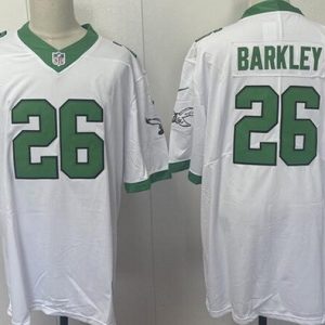 Philadelphia Eagles #26 Saquon Barkley Limited White Alternate Vapor Jersey