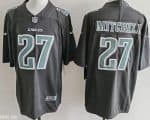 Philadelphia Eagles #27 Quinyon Mitchell Limited Black Fashion Vapor Jersey