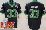 Philadelphia Eagles #33 Cooper DeJean Limited Black Alternate Super Bowl LIX FUSE Vapor Jersey