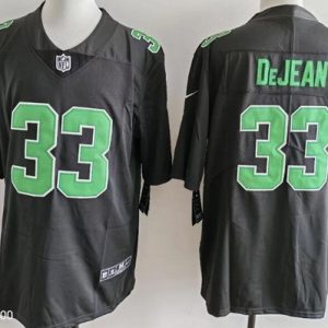 Philadelphia Eagles #33 Cooper DeJean Limited Black Alternate Vapor Jersey