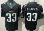 Philadelphia Eagles #33 Cooper DeJean Limited Black FUSE Vapor Jersey