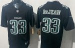 Philadelphia Eagles #33 Cooper DeJean Limited Black Fashion FUSE Vapor Jersey