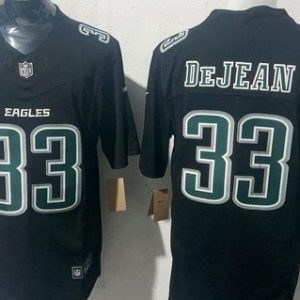 Philadelphia Eagles #33 Cooper DeJean Limited Black Fashion FUSE Vapor Jersey
