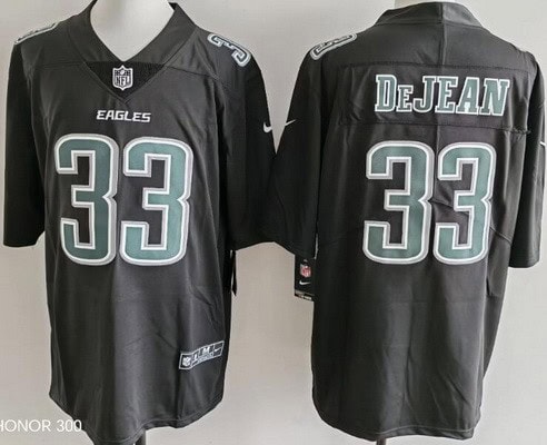 Philadelphia Eagles #33 Cooper DeJean Limited Black Fashion Vapor Jersey