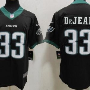Philadelphia Eagles #33 Cooper DeJean Limited Black Vapor Jersey