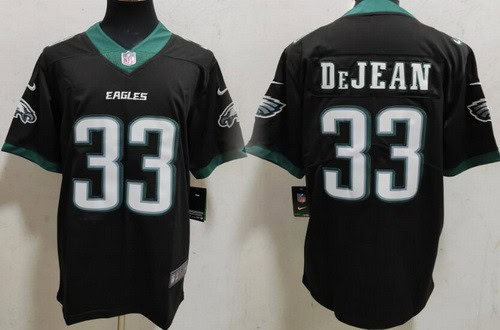 Philadelphia Eagles #33 Cooper DeJean Limited Black Vapor Jersey