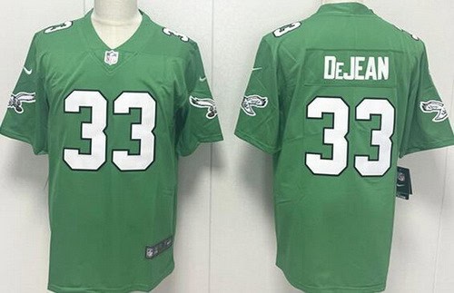 Philadelphia Eagles #33 Cooper DeJean Limited Kelly Green Vapor Jersey