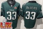 Philadelphia Eagles #33 Cooper DeJean Limited Midnight Green Super Bowl LIX FUSE Vapor Jersey
