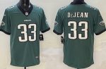 Philadelphia Eagles #33 Cooper DeJean Limited Midnight Green Vapor Jersey