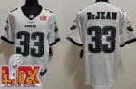 Philadelphia Eagles #33 Cooper DeJean Limited White Super Bowl LIX Vapor Jersey