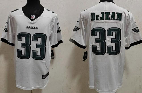 Philadelphia Eagles #33 Cooper DeJean Limited White Vapor Jersey