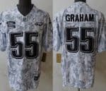 Philadelphia Eagles #55 Brandon Graham Limited Arctic Camo 2024 Salute to Service Jersey