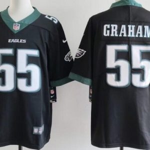Philadelphia Eagles #55 Brandon Graham Limited Black Vapor Jersey