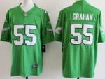 Philadelphia Eagles #55 Brandon Graham Limited Kelly Green Vapor Jersey