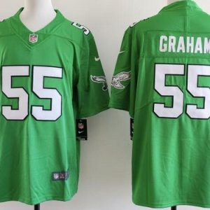Philadelphia Eagles #55 Brandon Graham Limited Kelly Green Vapor Jersey