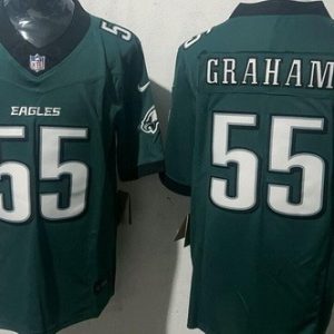 Philadelphia Eagles #55 Brandon Graham Limited Midnight Green FUSE Vapor Jersey