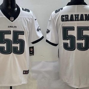 Philadelphia Eagles #55 Brandon Graham Limited White Vapor Jersey