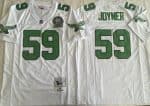 Philadelphia Eagles #59 Seth Joyner White 1990 Throwback Jersey