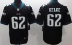 Philadelphia Eagles #62 Jason Kelce Limited Black Vapor Jersey