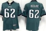 Philadelphia Eagles #62 Jason Kelce Limited Green Vapor Jersey