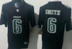 Philadelphia Eagles #6 DeVonta Smith Limited Black Fashion FUSE Vapor Jersey