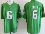 Philadelphia Eagles #6 DeVonta Smith Limited Kelly Green Vapor Jersey