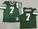 Philadelphia Eagles #7 Ron Jaworski Green 1980 Throwback Jersey