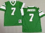 Philadelphia Eagles #7 Ron Jaworski Kelly Green 1980 Throwback Jersey