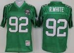 Philadelphia Eagles #92 Reggie White Green Throwback Jersey