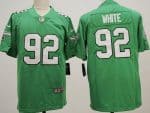 Philadelphia Eagles #92 Reggie White Limited Green Alternate Vapor Jersey