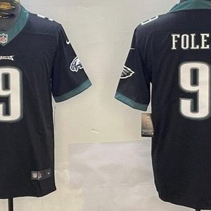 Philadelphia Eagles #9 Nick Foles Limited Black Vapor Jersey